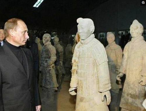 莫迪什么时候参观兵马俑的,莫迪访华第一站西安