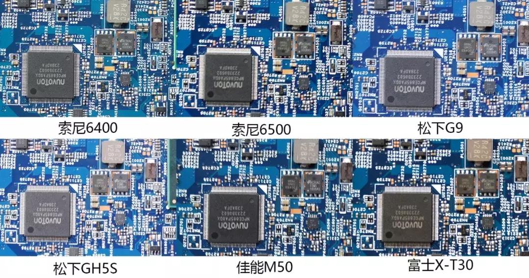 横评|索尼A6400、A6500、松下G9、GH5S、富士X-T30和佳能M50