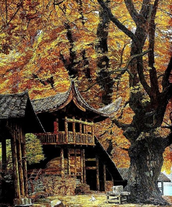 何冠林油画作品大全,何冠霖油画高清大图