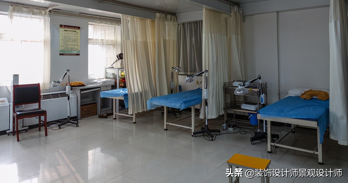 50平米禅意中医养生馆设计图,中医养生理疗会所设计