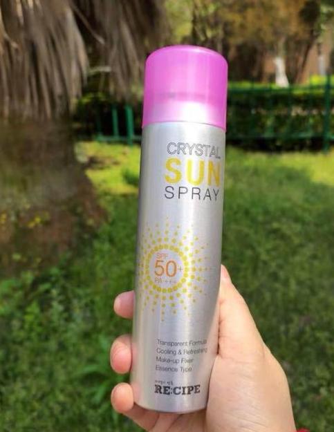 水晶防晒喷雾有几款,recipe玥之秘水晶防晒喷雾测评