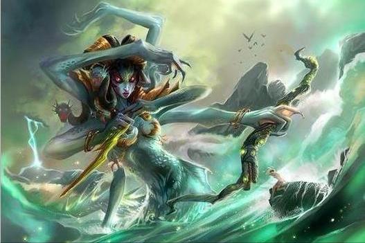 dota1圣剑美杜莎vs圣剑敌法师,圣剑虚空与圣剑美杜莎