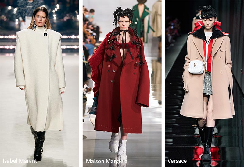 2023时尚秋冬外套,2021-2022秋冬服装流行元素