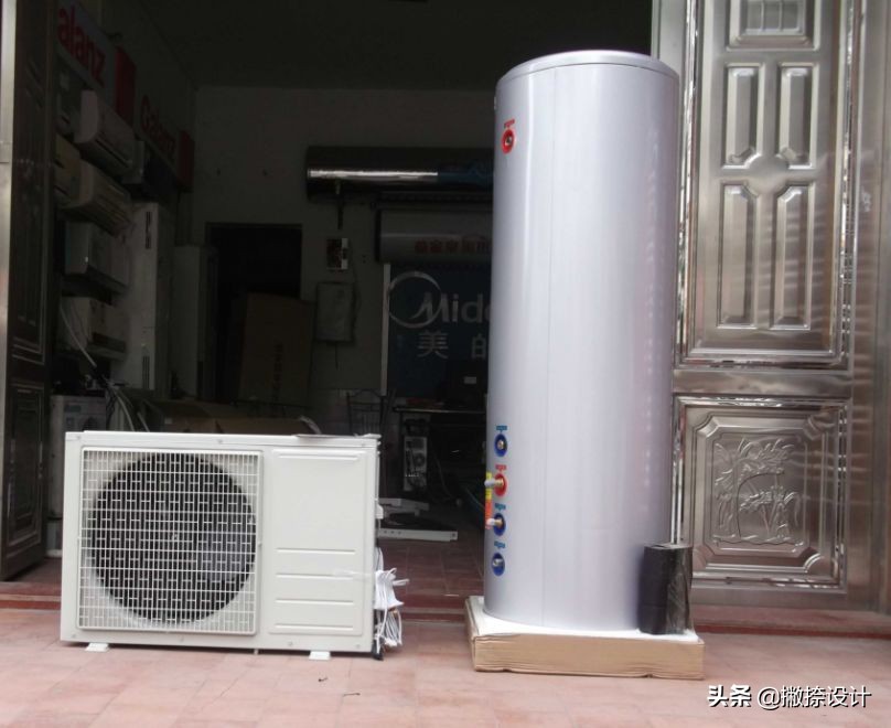 空气能热水器200升可以洗多少人,空气能热水器有空气是什么状况