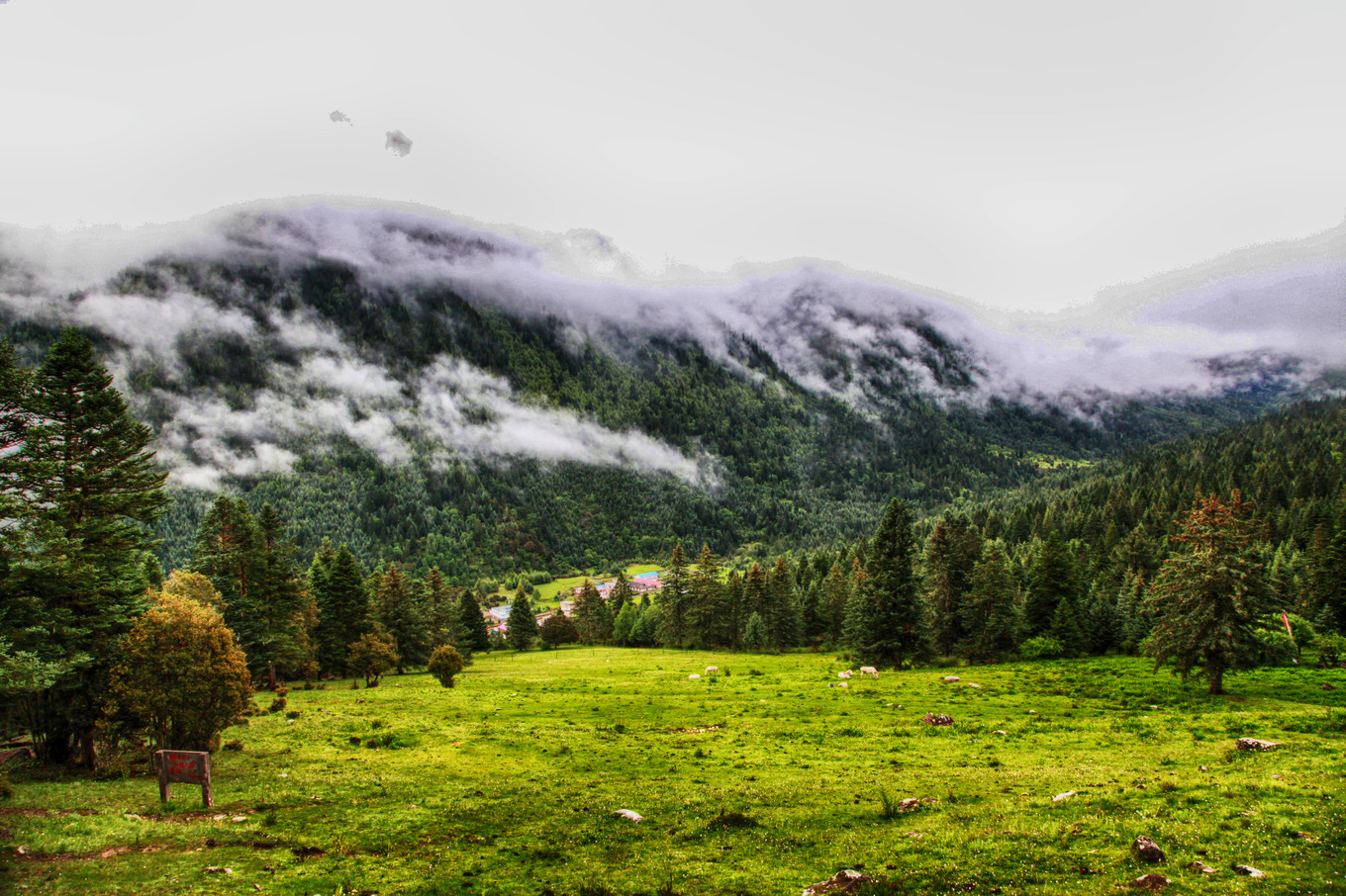 丹巴藏寨住哪里好,丹巴党岭村在哪里