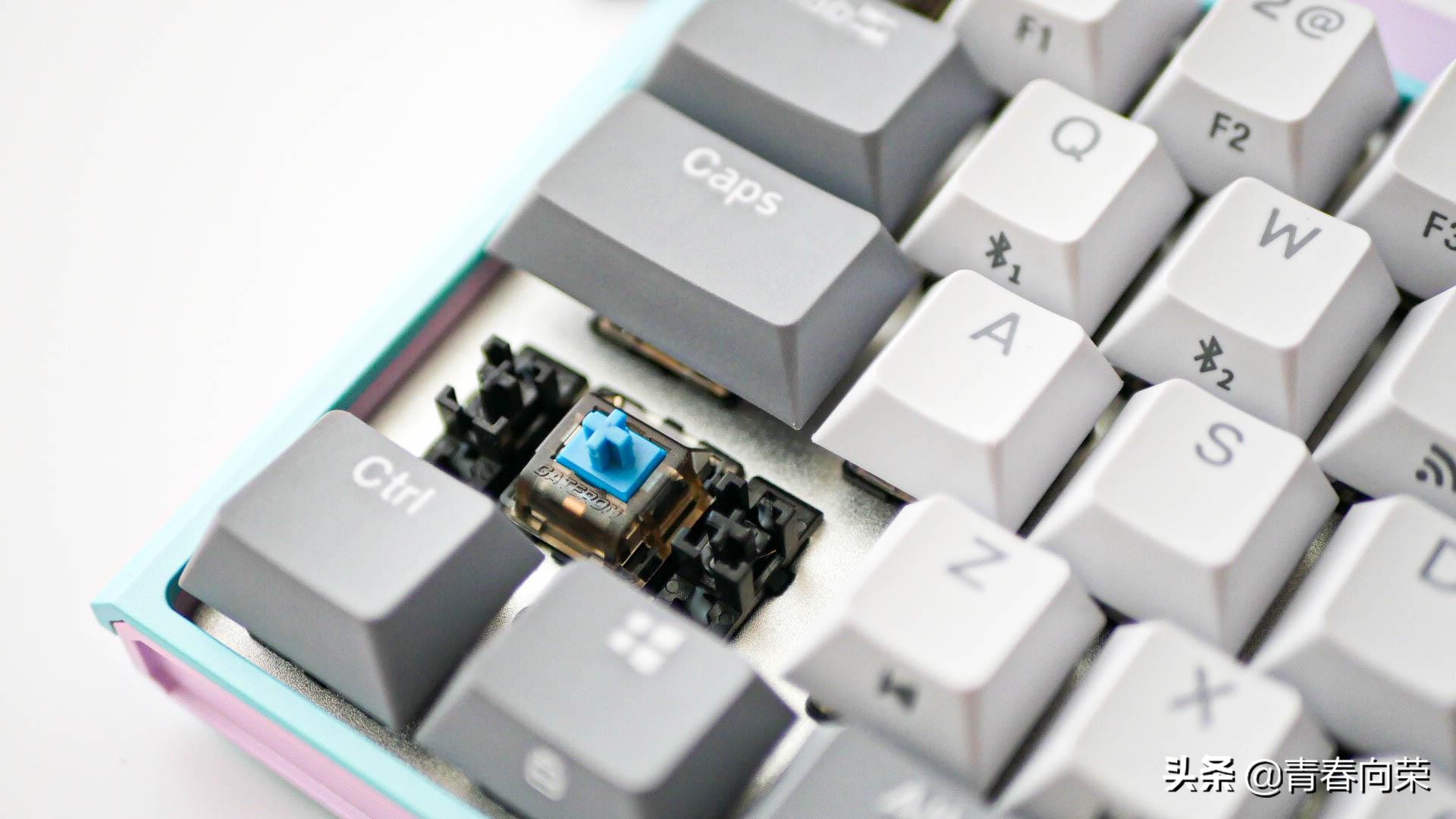 杜伽k310机械键盘简单上手,杜伽k330w无线键盘