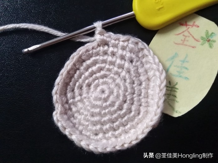 马蹄莲花的钩织教程,马蹄莲宽叶子的钩织教程