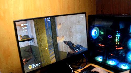 华硕vg27vq曲面屏,华硕vg27aq怎么调最佳画质