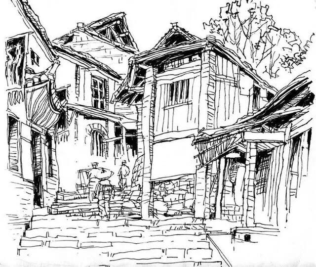 四川三汇吊脚楼图片,重庆中山古镇吊脚楼