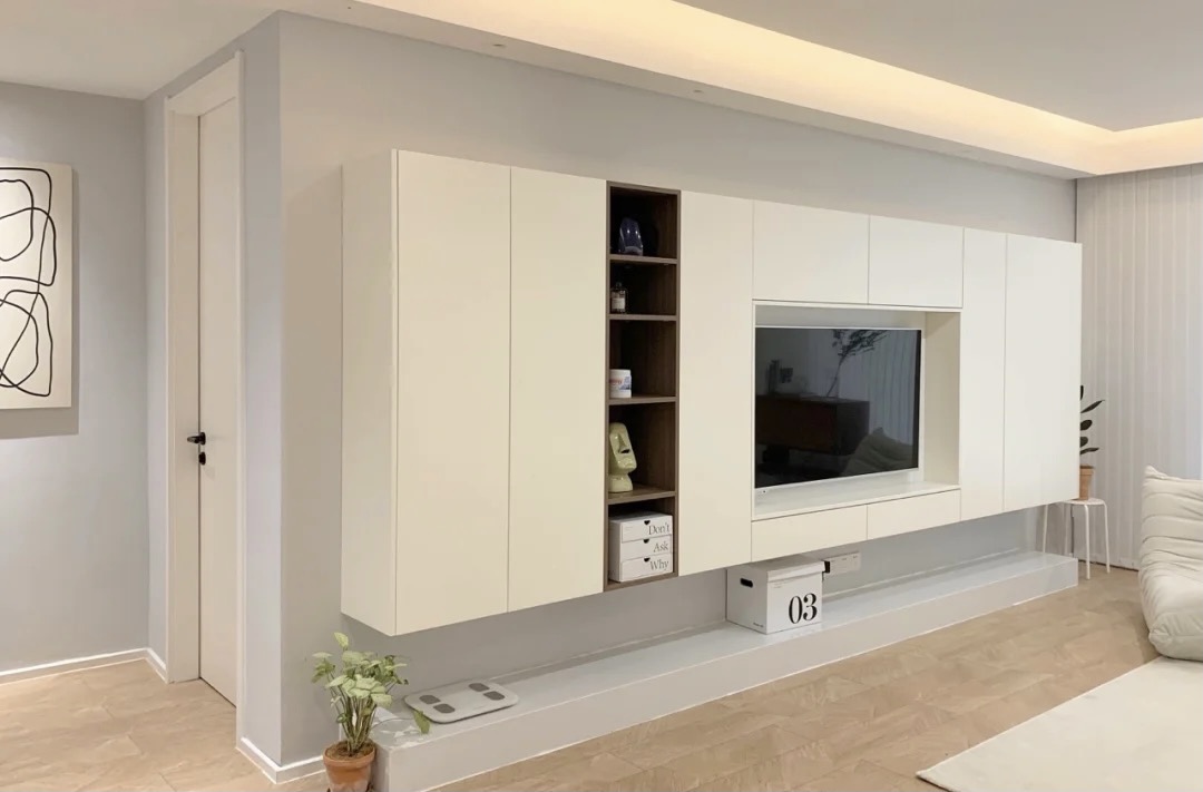 80平白色极简风,80平白色简约风格