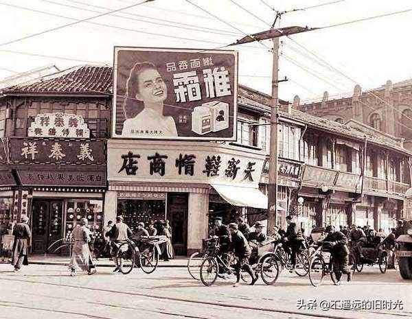 30年代上海的广告照片,回忆90年代街头广告
