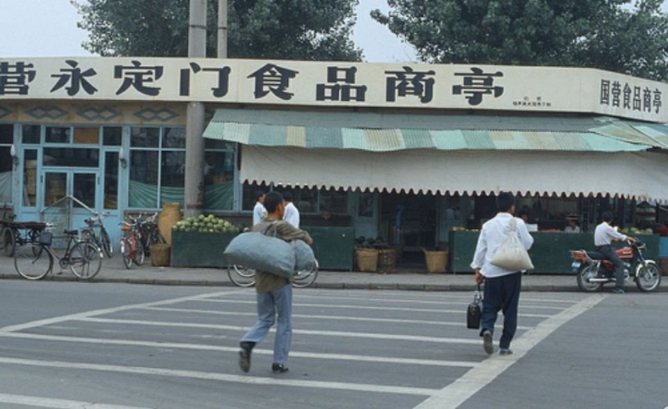 七八十年代店铺门头,旧年代风格店面