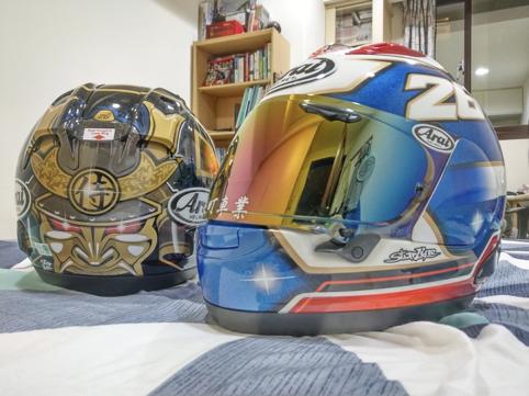 rx7x黑盔,arairx-7x头盔带刀侍卫拆箱