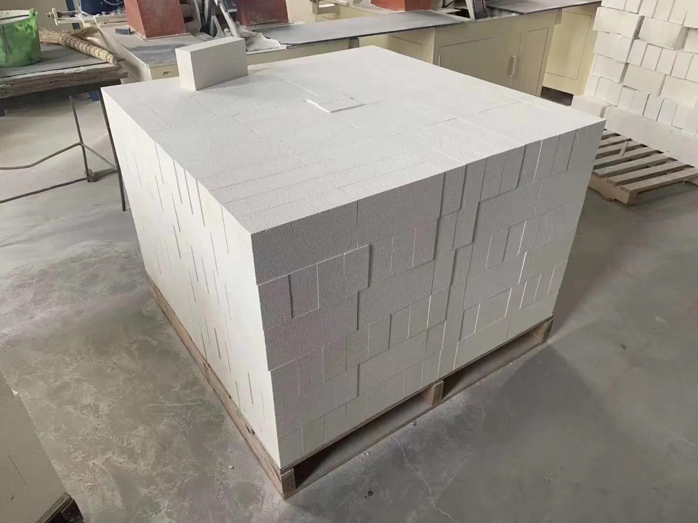 莫来石轻质耐火纤维纸,聚氢莫来石轻质耐火保温砖