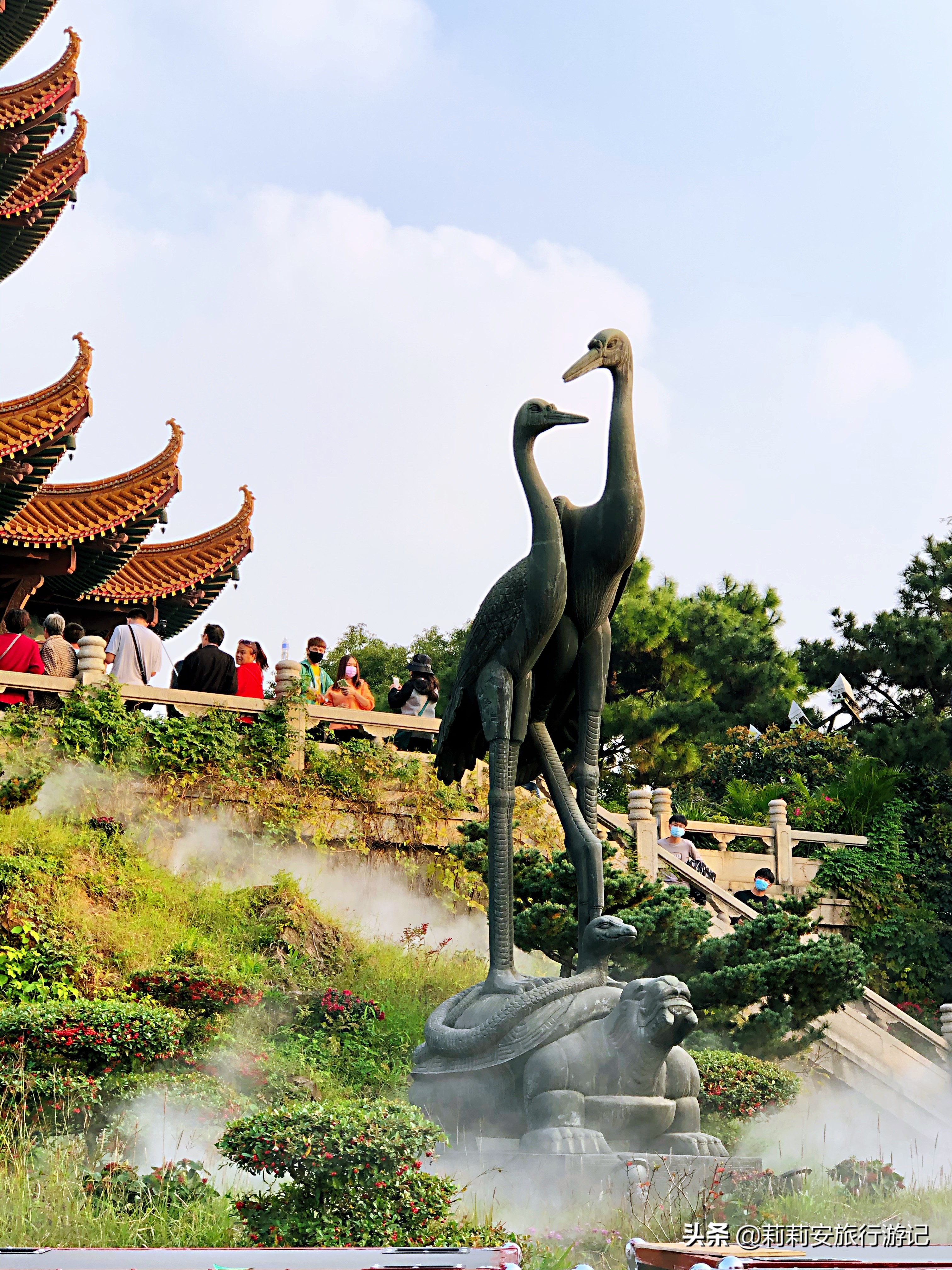 黄鹤楼公园打卡,打卡武汉网红景点黄鹤楼