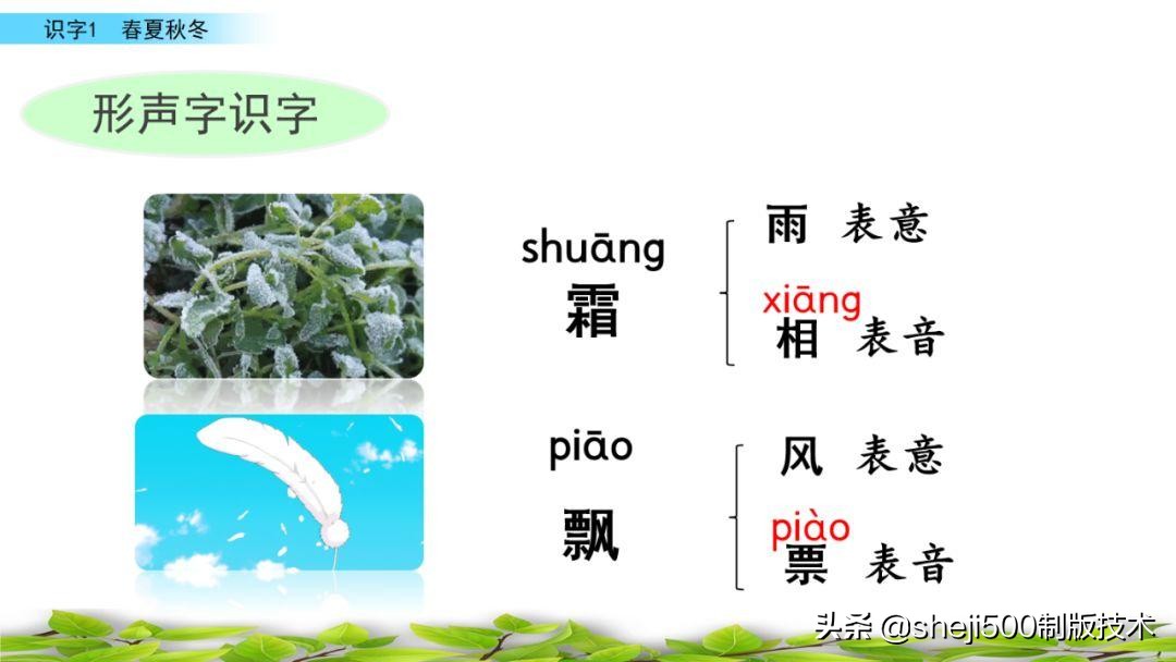 一年级下册识字春夏秋冬生字视频,一年级语文下册春夏秋冬课文朗读