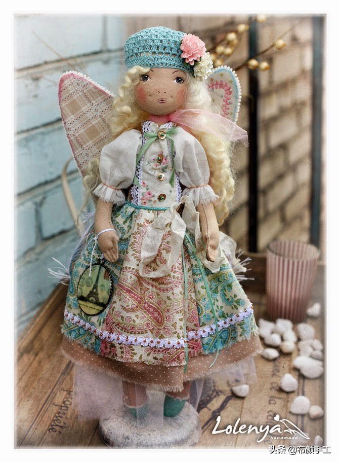 OlgaAbakumova的布艺娃娃,魔法花园里小花仙