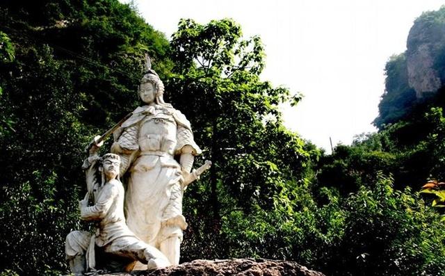 养子沟樊梨花寨遗址,养子沟传说樊梨花