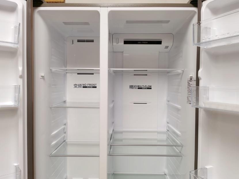 海尔538升无霜变频对开门超薄冰箱,海尔冰箱bcd-541怎么调节冷藏温度