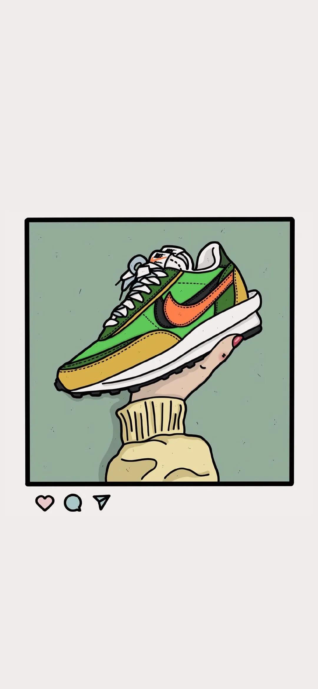 nike潮鞋系列dunk青花瓷效果图,nike穿搭潮鞋图集