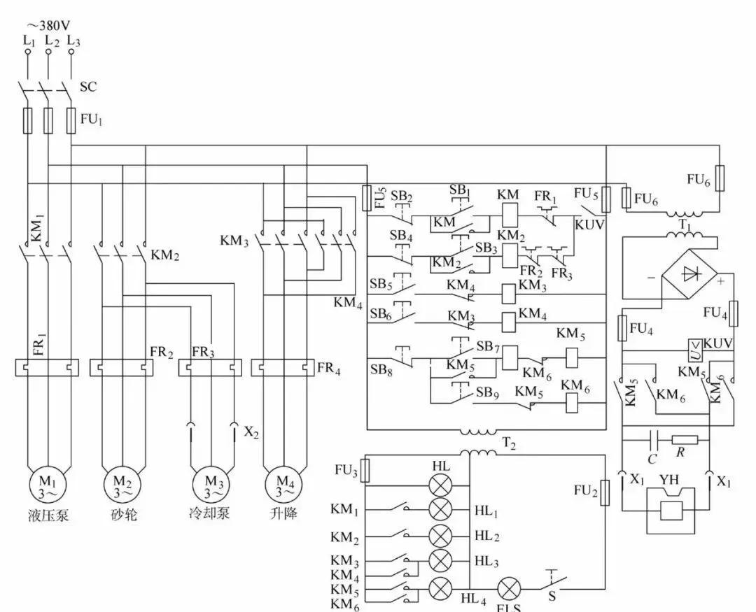 44种电工实用电路图,电工必会的10个电路图