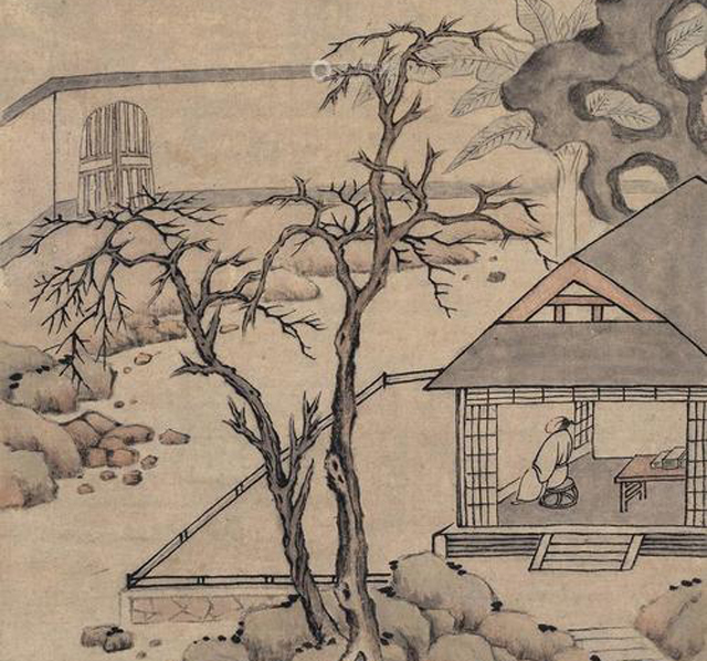 桤栽与笼竹，小诗亦可求——别业草堂背后是唐朝诗人爱与理想