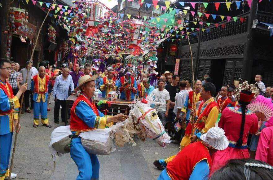 重庆清江镇非遗,重庆非遗节目表演