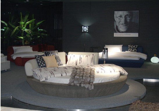 卧室装修有圆床吗,装修圆床