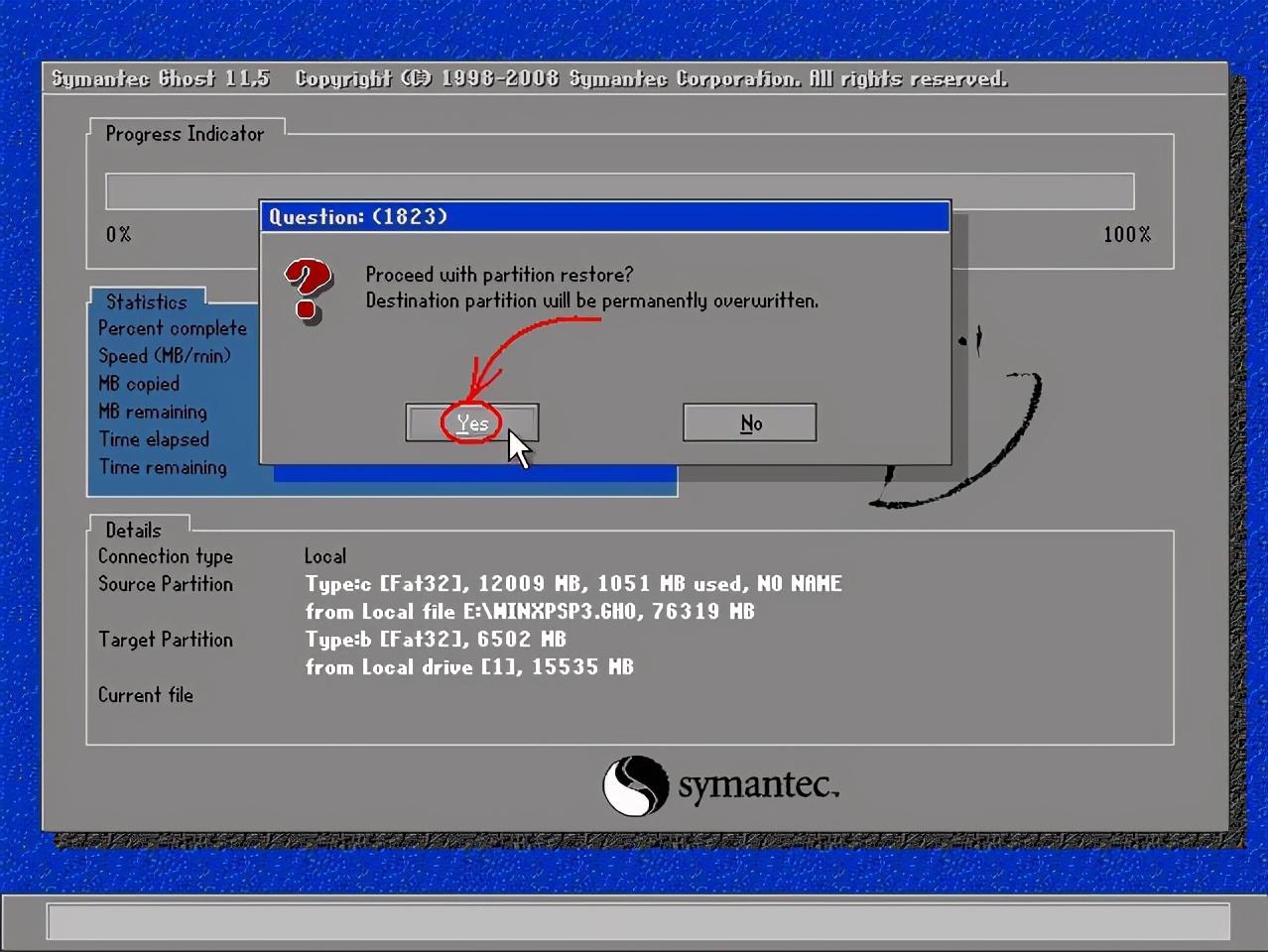 ghost系统备份还原步骤图,ghost使用教程图解系统还原