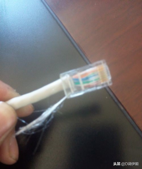 网线水晶头接法568a和568b的区别,网线水晶头接法4根和8根的区别