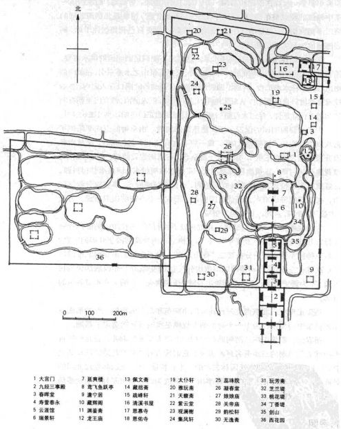 中国古典园林景观简史,中国古典园林五个时期高清图片