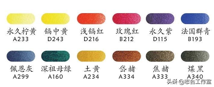 烧钱水粉画,水彩颜料省钱