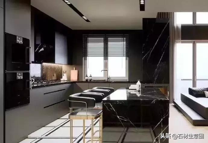 大理石：高级黑，一半是设计，一半是艺术
