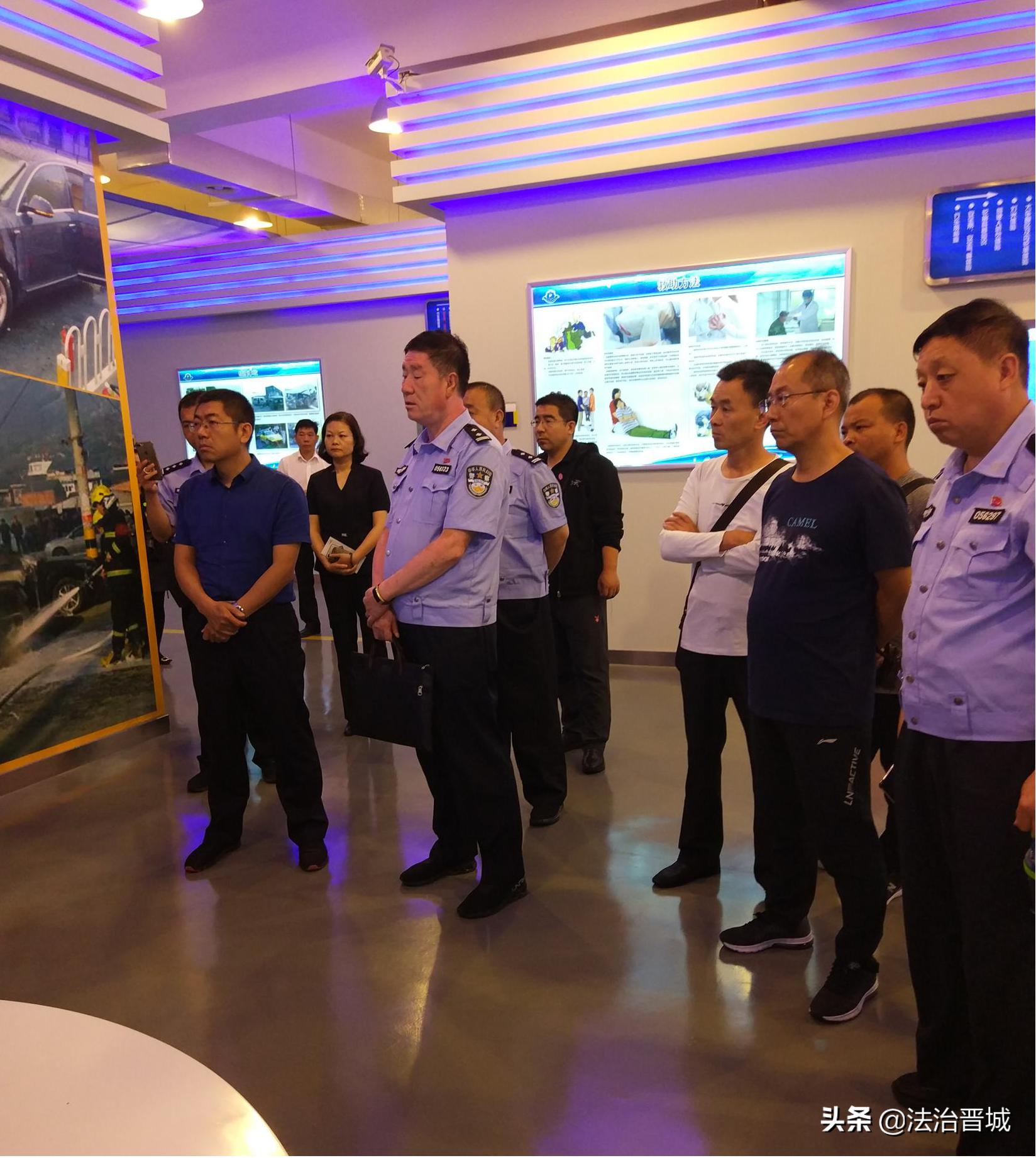 高平交警大队文明交通进驾校“五个一”活动纪实