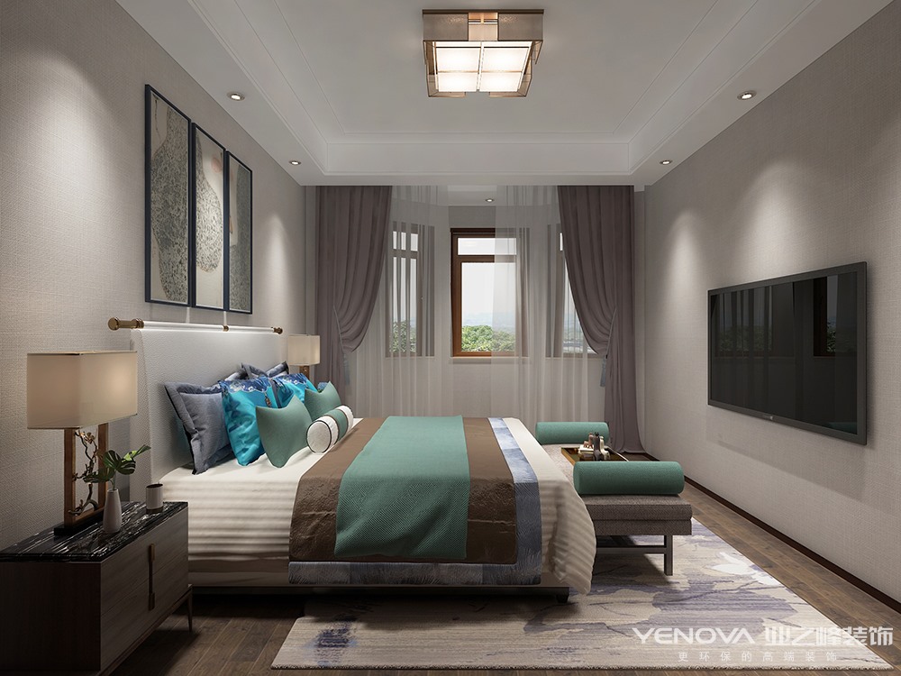 曲江金水湾175m2现代简约,小户型现代简约中式