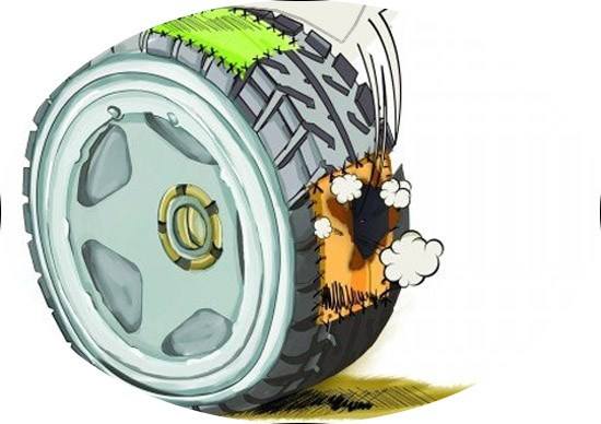 防爆胎是钢丝的吗,防爆胎是什么标志