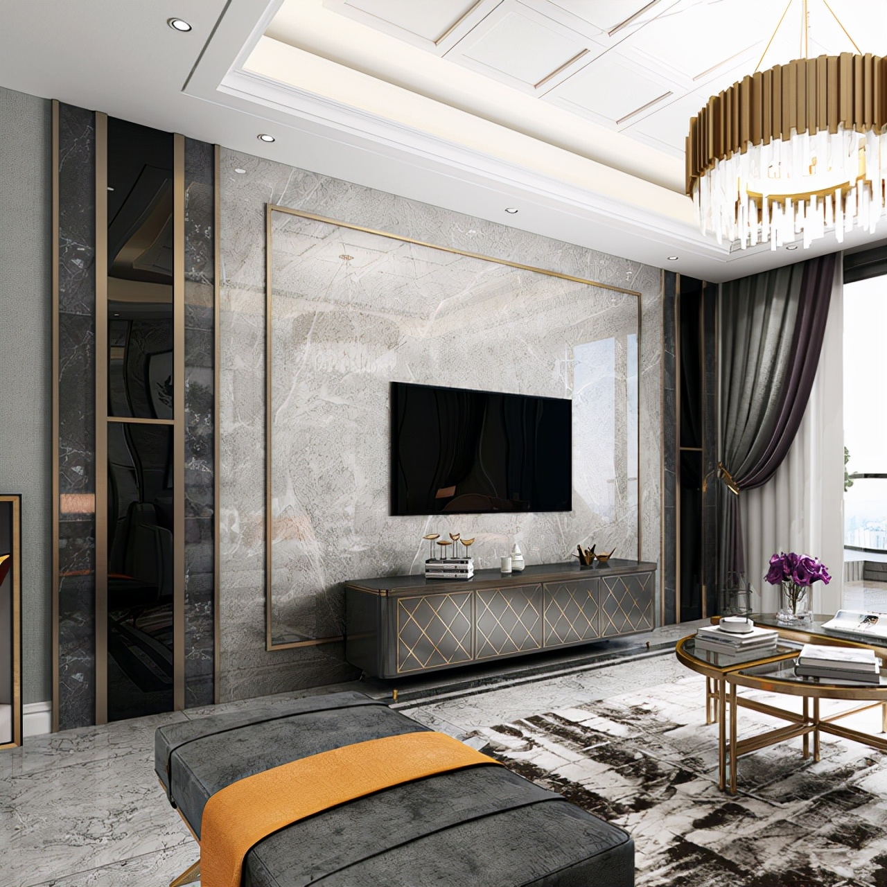 2022最火10种电视墙设计,简单耐看的电视墙设计