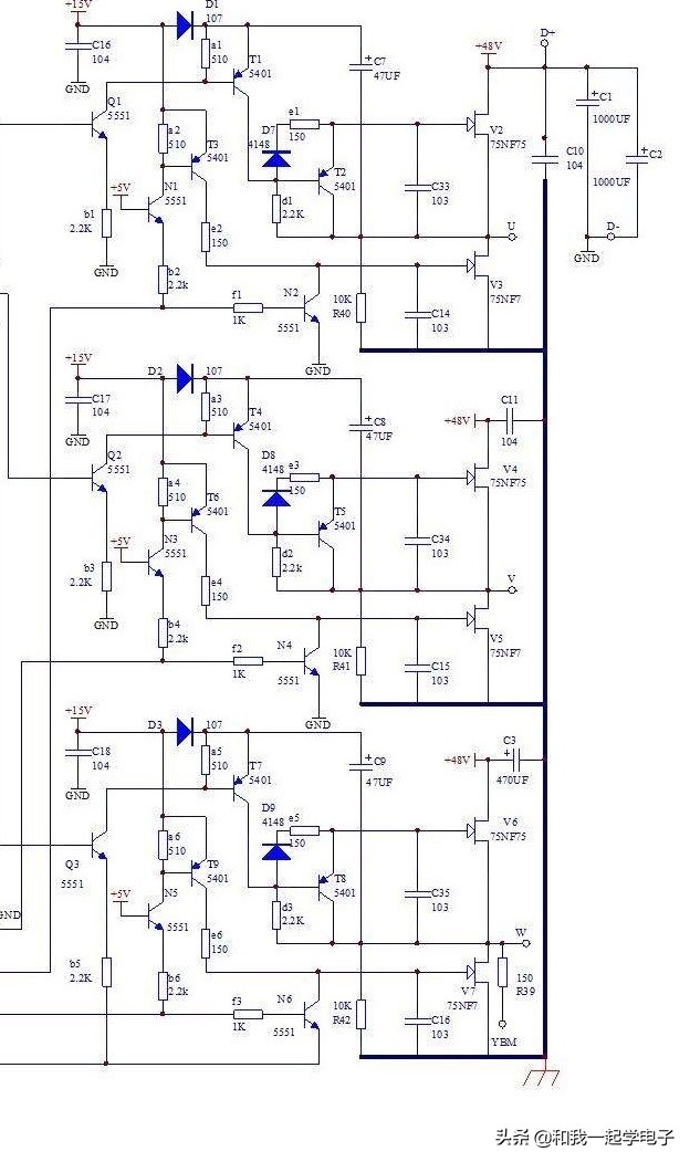 电动车控制器不懂接线?了解了它的电路原理,再复杂的都能接