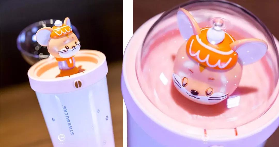 星巴克老鼠杯直播,星巴克快乐鼠年随行杯