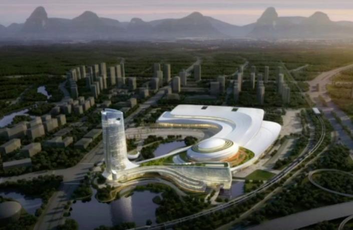 桂林新国际会展中心第一接待中心,桂林新会展中心什么时候才能动工
