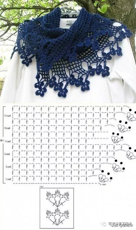 系一条三角围巾最迷人，忽冷忽热都能让你美上天！（附教程）