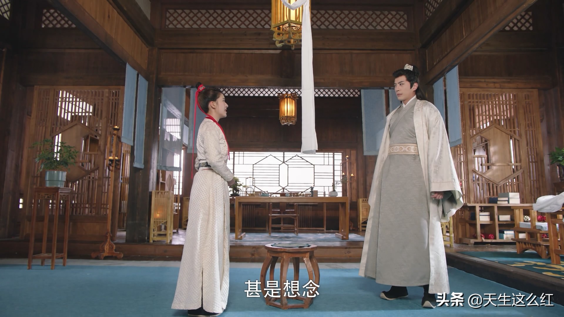 赵露思和徐开骋造型,赵露思徐开骋红衣古装