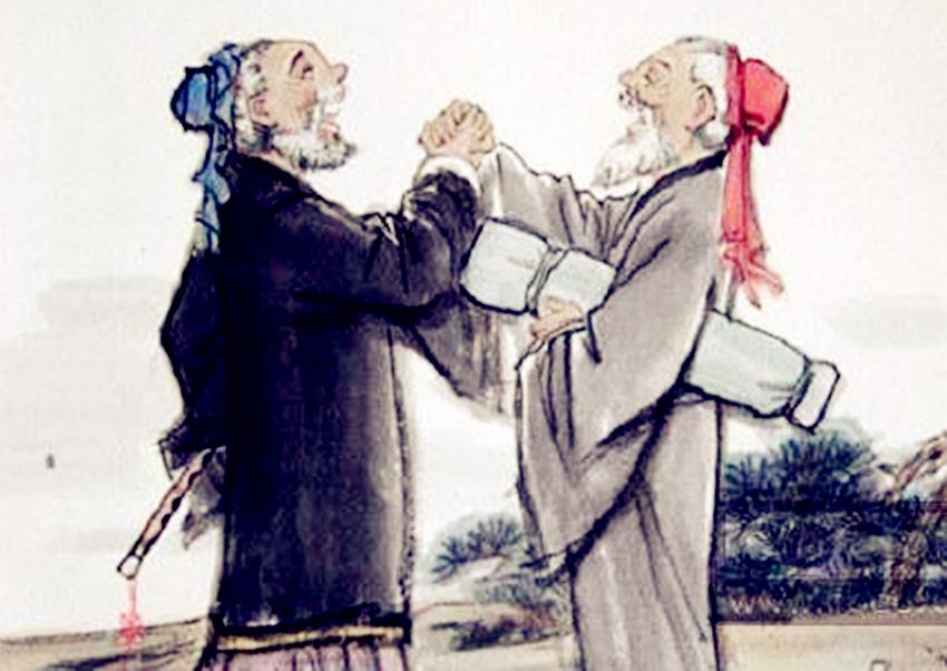 古代握手和现代握手,古代见面时为什么要先握手