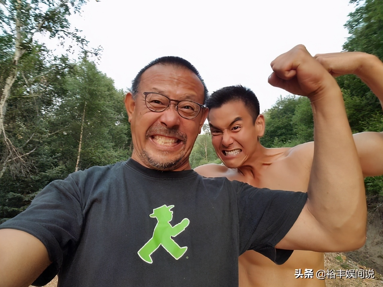 彭于晏晒照头发凌乱胡子拉碴,彭于晏新发型放飞自我