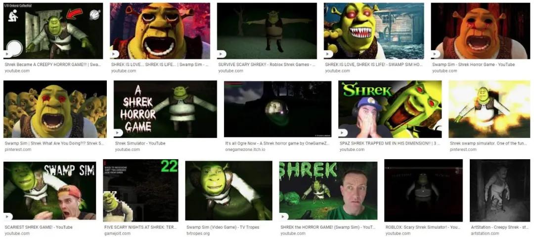 五年前的史莱克vs五年后的史莱克,史莱克五年后的所有回归场面