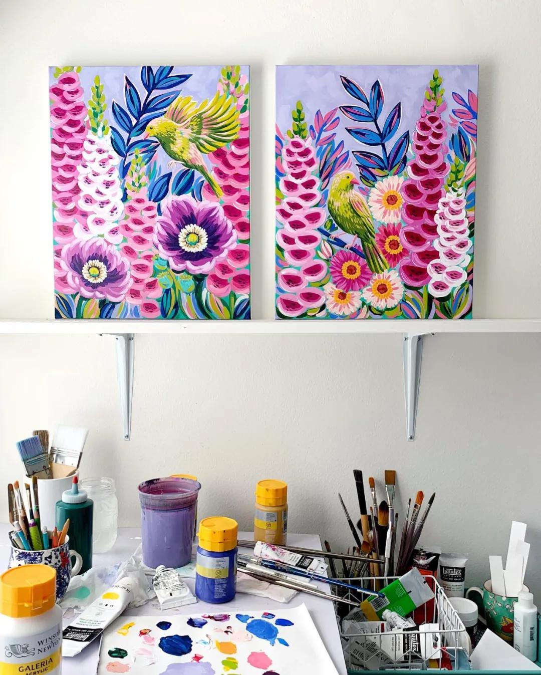 丙烯平涂的正确方法图解,丙烯大面积平涂墙面技巧