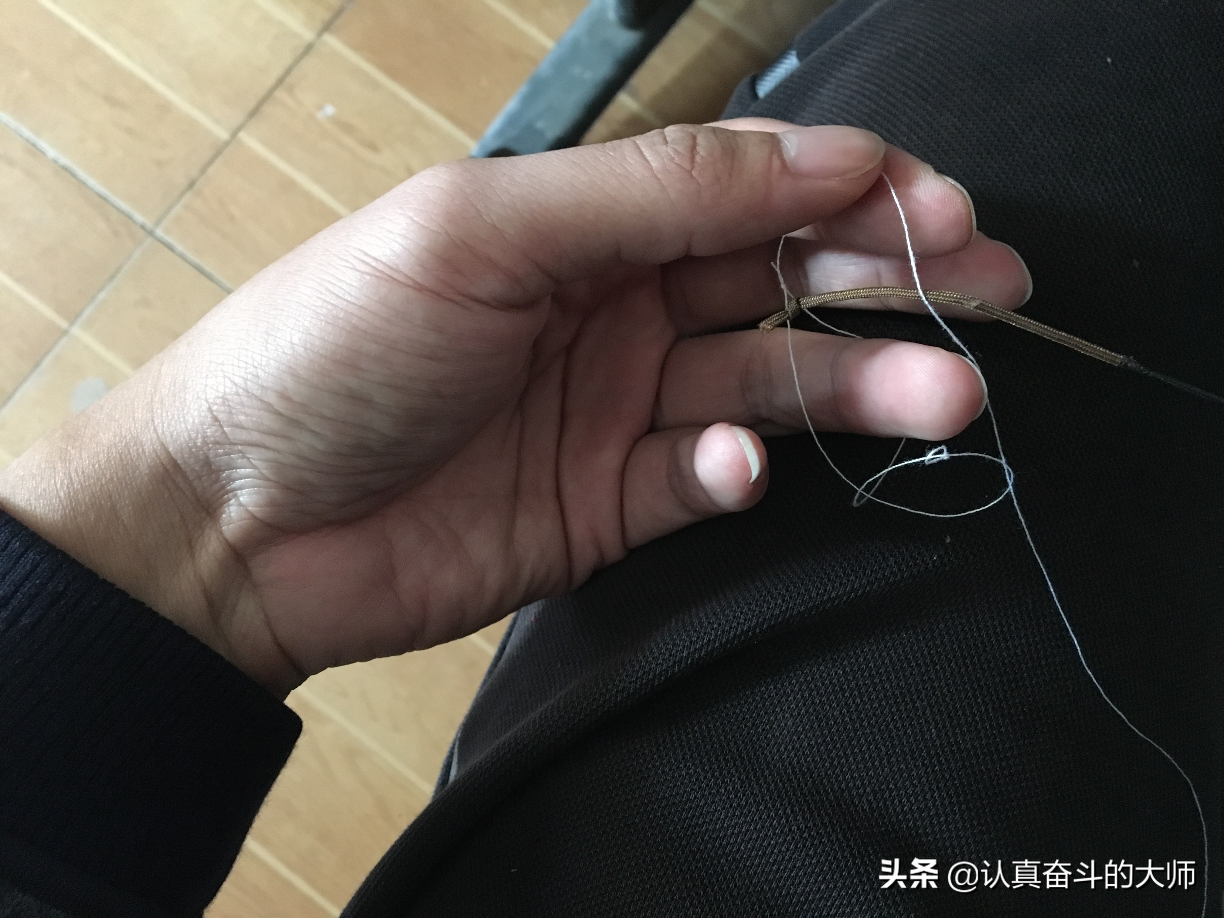 主线连接pe好还是直接绑竿稍,主线连接竿稍的打结法慢动作