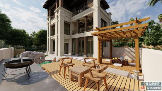 庭院小桥流水中式庭院,中式庭院终于搞定了