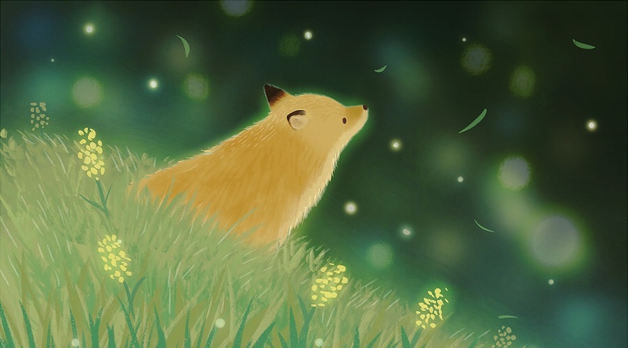 兔兔可爱插画,ayu日语