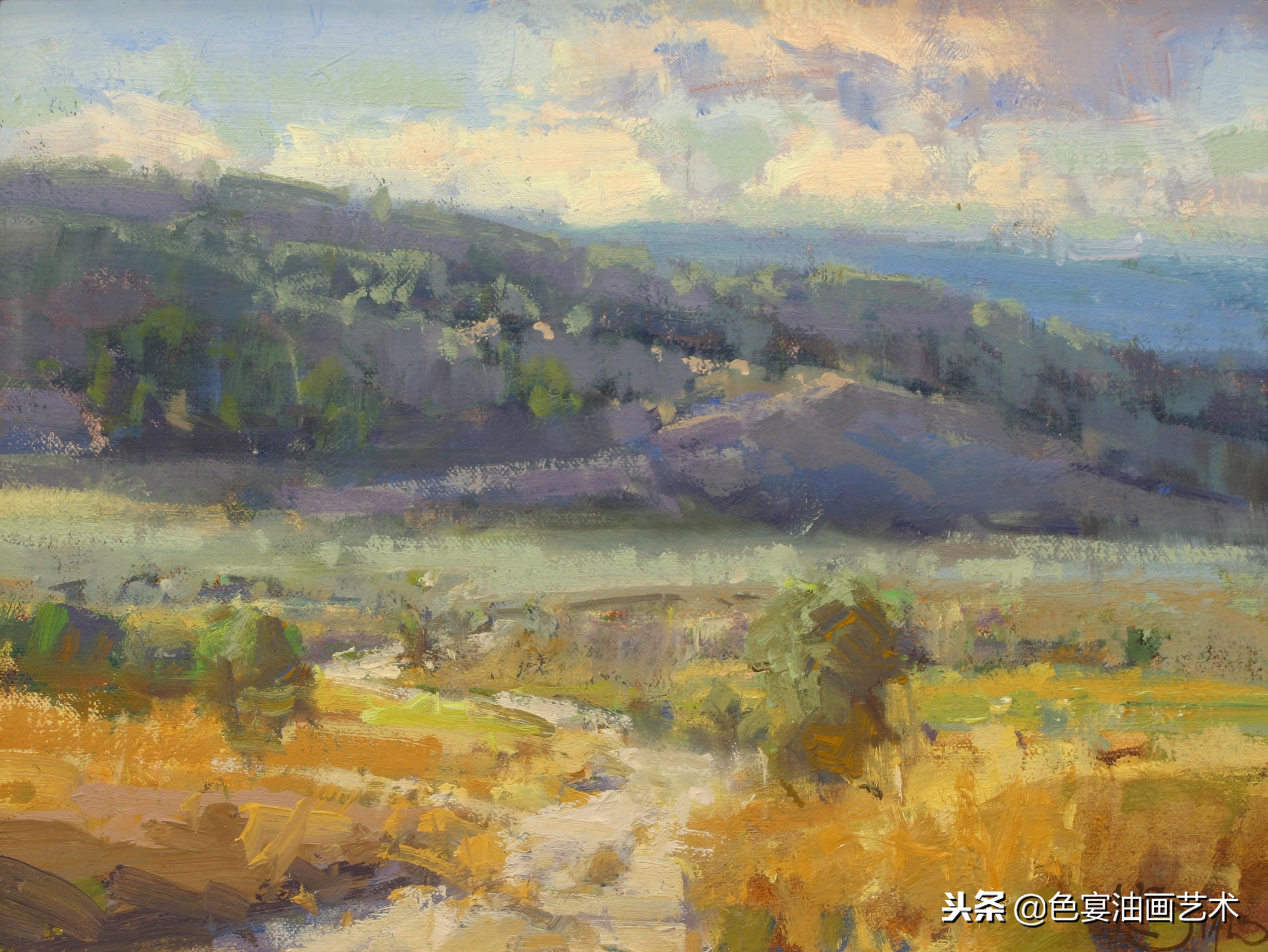 俄罗斯油画大师风景油画教程视频,油画大师油画风景创作教学视频